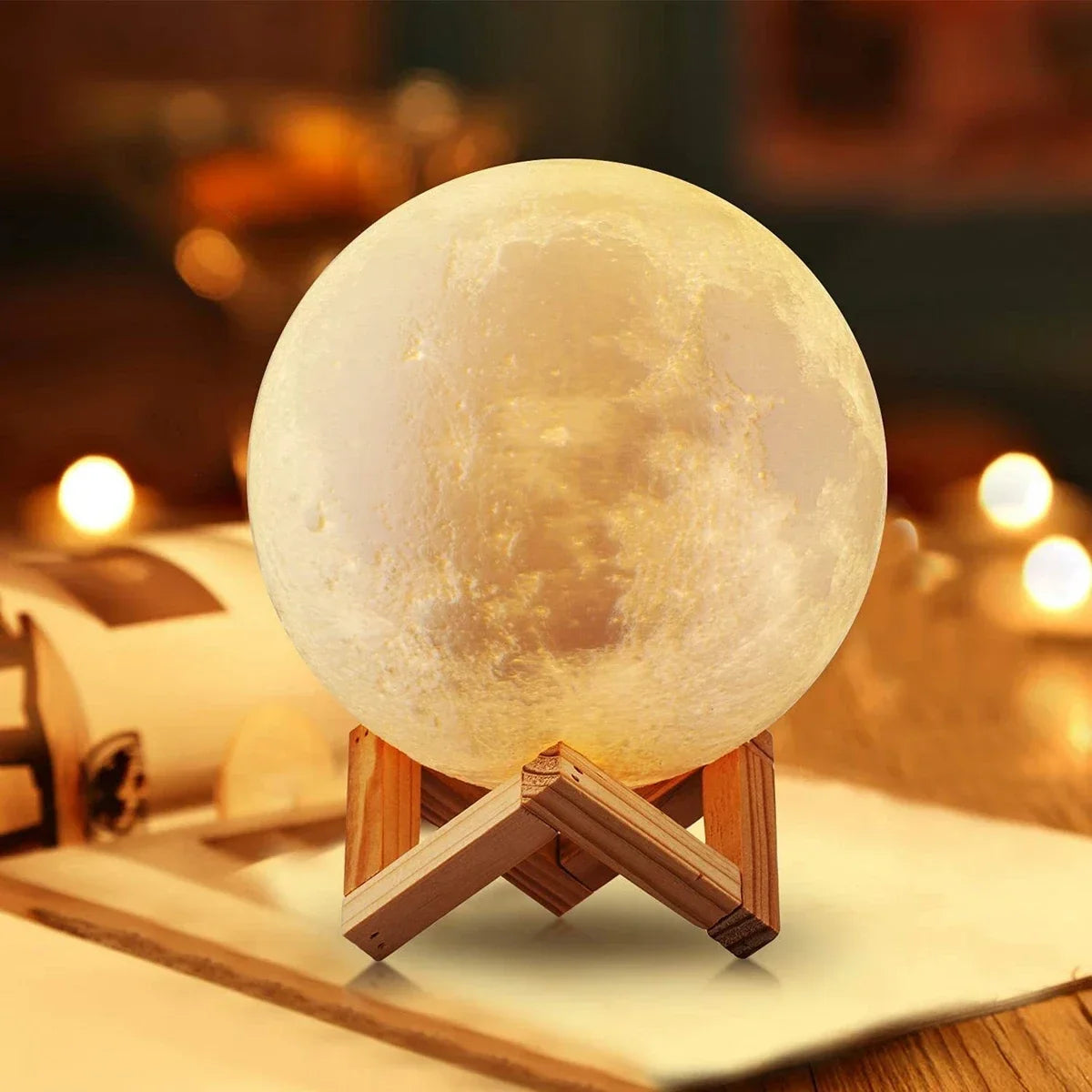 Starry Moon Lamp