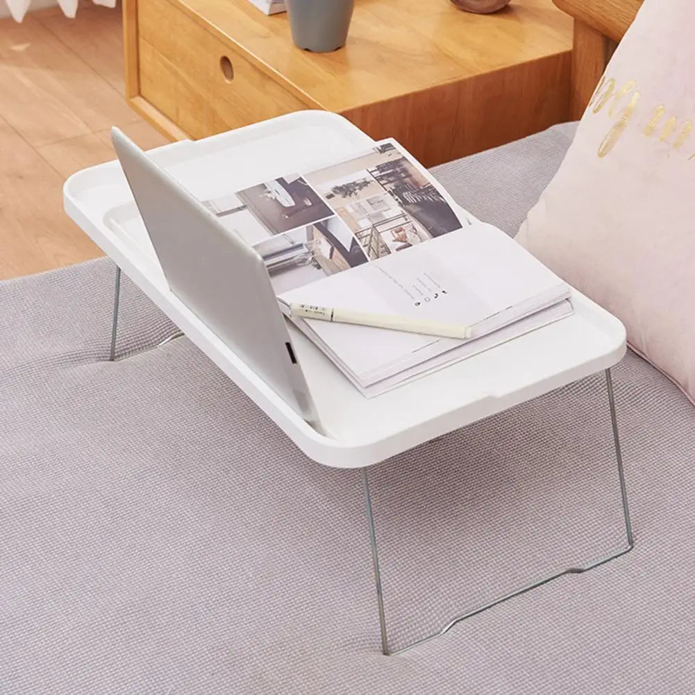 Folding Laptop Bed Table with Cup Holder