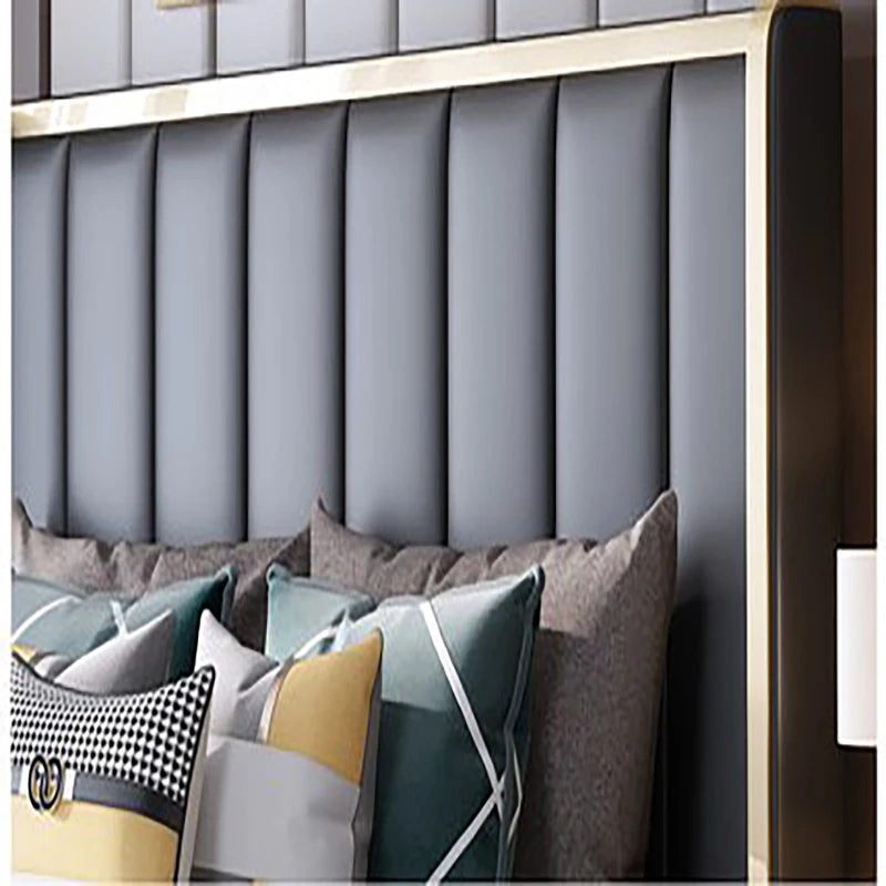 Luxe Leather Bed