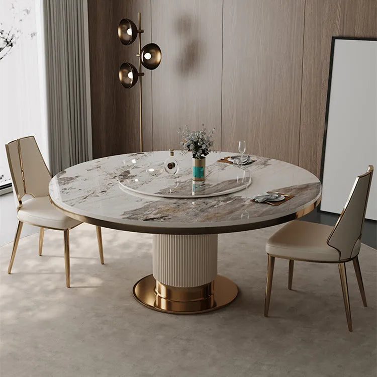Modern Italian Marble Dining Set