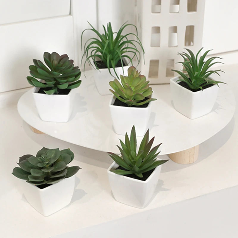 Mini Potted Plant Simulation Set
