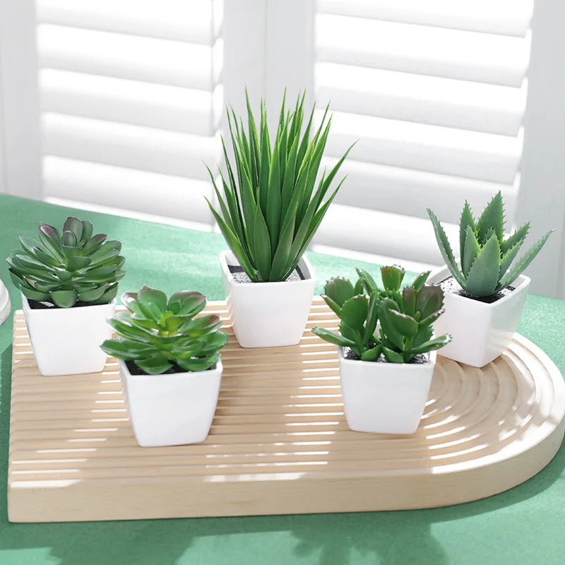 Mini Potted Plant Simulation Set