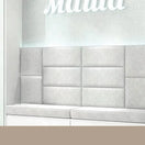 Wechseln Contemporary Headboard Decal for Bedroom 2 Bild