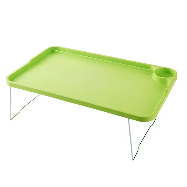 Folding Laptop Bed Table with Cup Holder