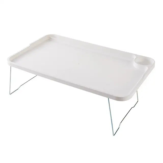 Folding Laptop Bed Table with Cup Holder