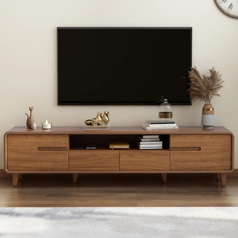 Modern Light Wood TV Stand