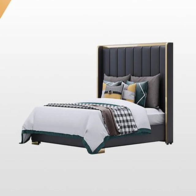 Luxe Leather Bed