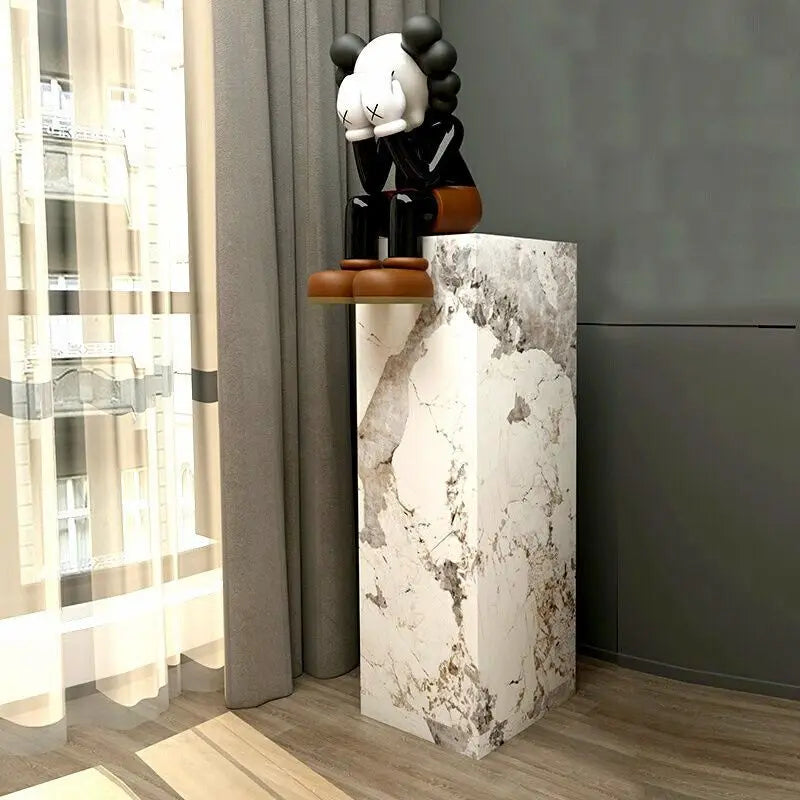 Luxurious Marble Flower Frame