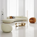 Wechseln Contemporary Italian Arc Sofa 1 Bild