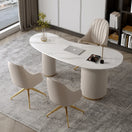 Wechseln Modern Marble-Top Luxury Desk 2 Bild