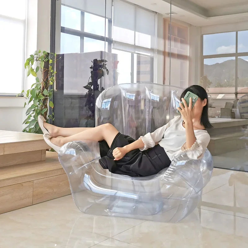 Modern Inflatable Transparent Sofa
