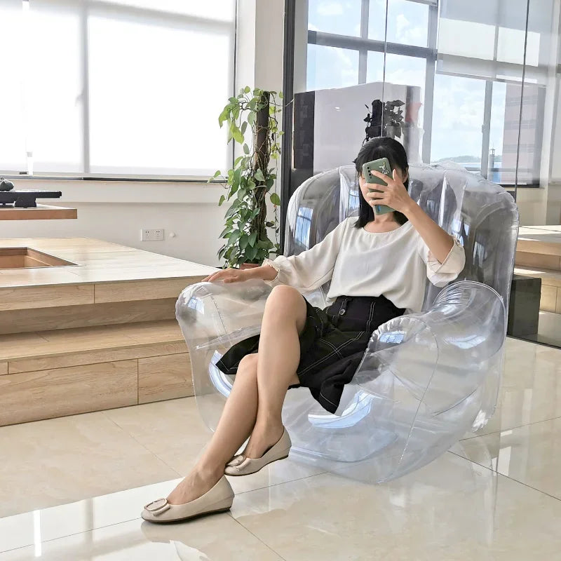 Modern Inflatable Transparent Sofa